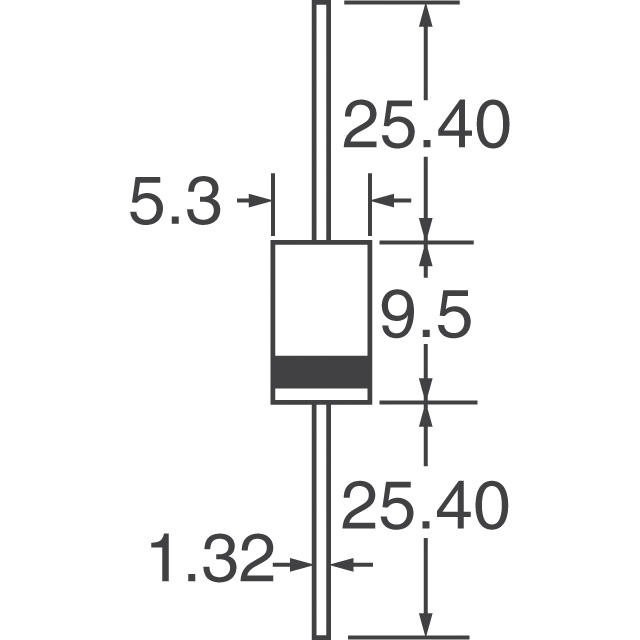 1N5820-E3/54 Vishay General Semiconductor - Diodes Division  Diodes - Rectifiers - Single